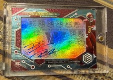 2022 Panini Elements BRIAN ROBINSON JR ROOKIE Neon Signs AUTOGRAPHED Card 26/50 