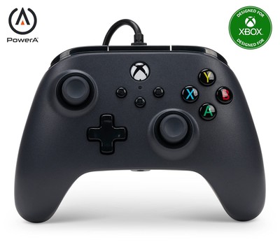 PowerA Wired Controller For Xbox Series X S - Black, Gamepad, Wired Video Game C