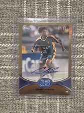 2025-26 Topps MLS 30th Anniversary Cobi Jones Auto Gold Foil #/50 Galaxy