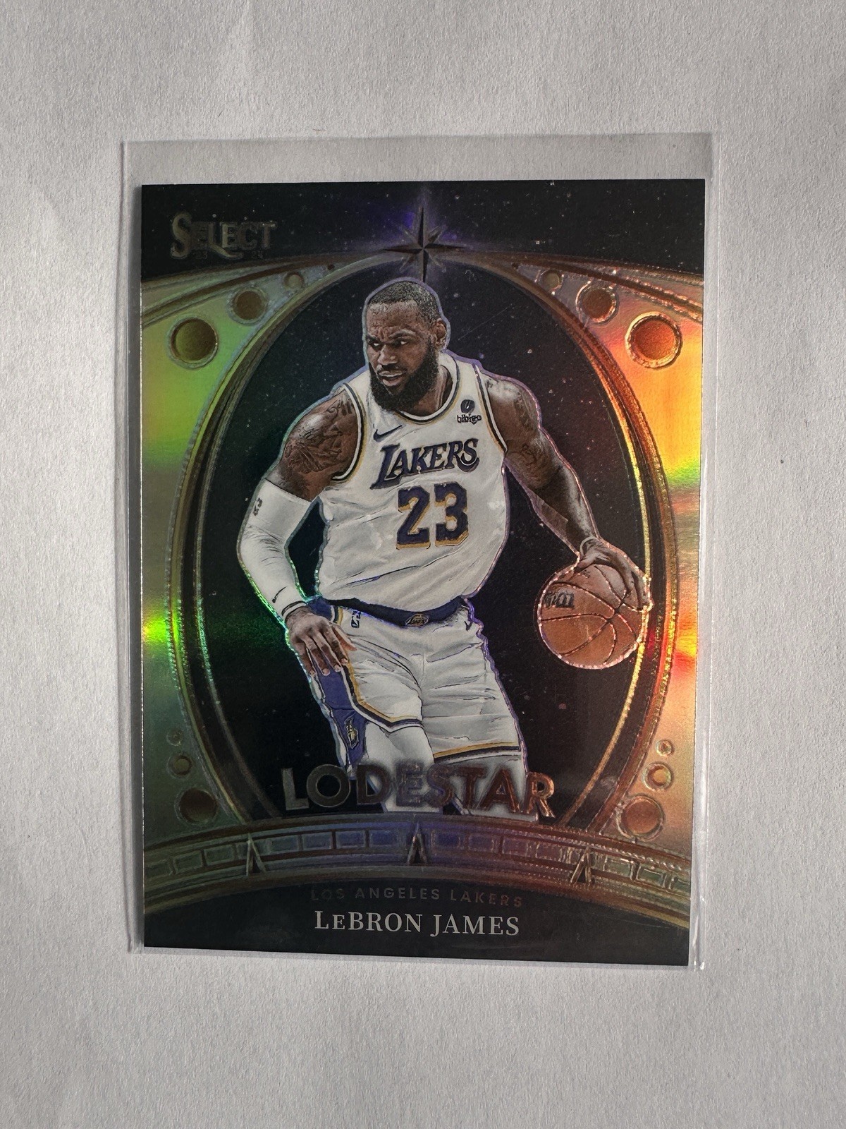 2023-24 Panini Select - Lodestars Silver Prizm LeBron James