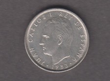 Spain 1983. 10 Pesetas. King Juan Carlos I. Coat of arms of Spain. KM# 827