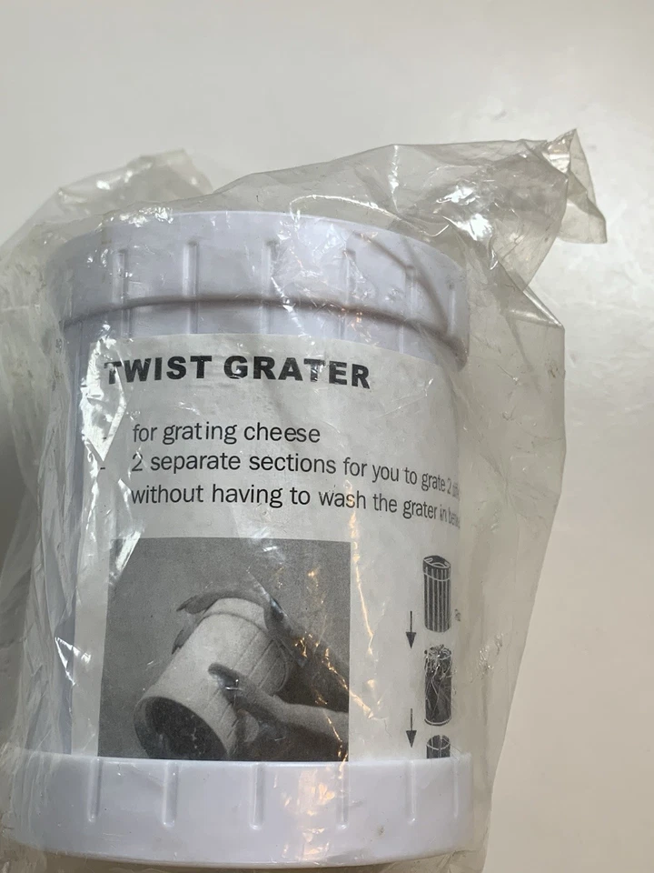 DREHREIBE FÜR KÄSE - HANDREIBE 2 FÄCHER - NEU