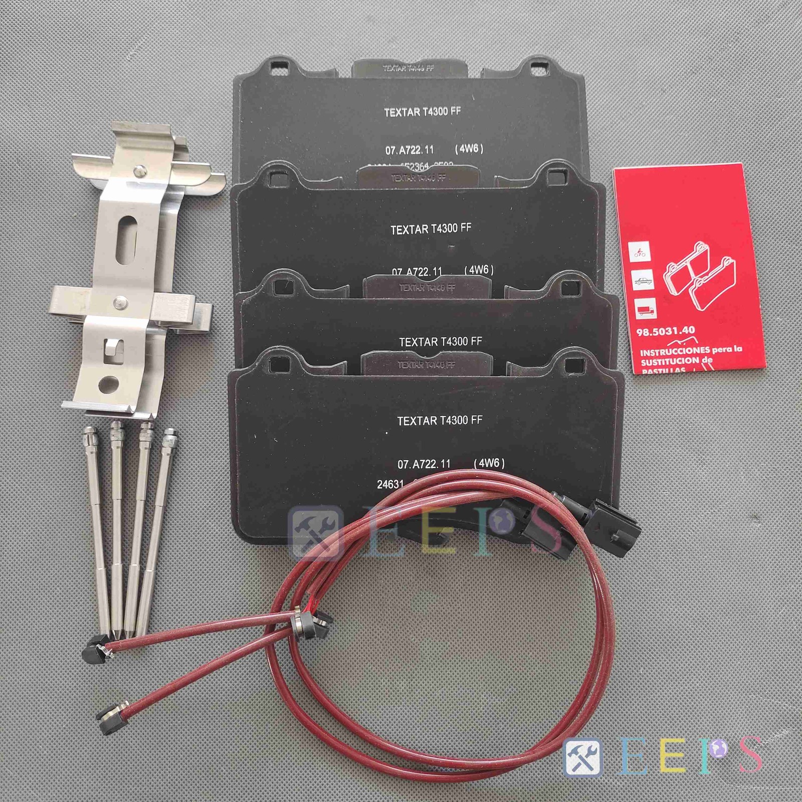 Front Brake Pad Kit Fit Ferrari 458 Italia & 458 Spider US