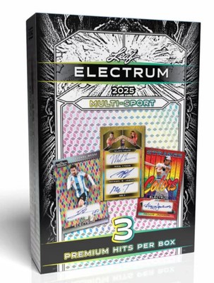 2025 Leaf Electrum Multi-Sport Factory Sealed Hobby Box