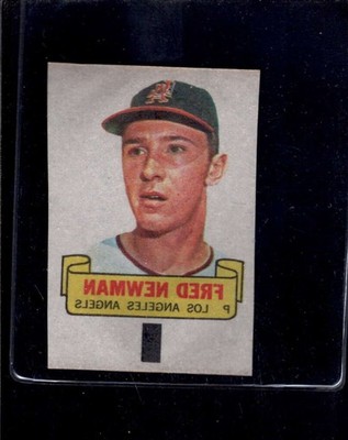 1966 Topps Rub-Offs #70 Fred Newman   EXMT/EXMT+ X3681547