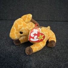 "Twiggs" the Giraffe 1995 Ty Beanie Baby - Vintage Plush PVC pellets