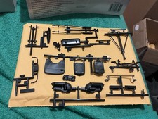 124 Scale Model Parts 1932 Ford Street Rod Radiator Rear End Assembly More Lot