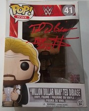 Ted Dibiase Autographed Inscribed Signed Funko Pop #41 JSA Witness WWE HOF 2010