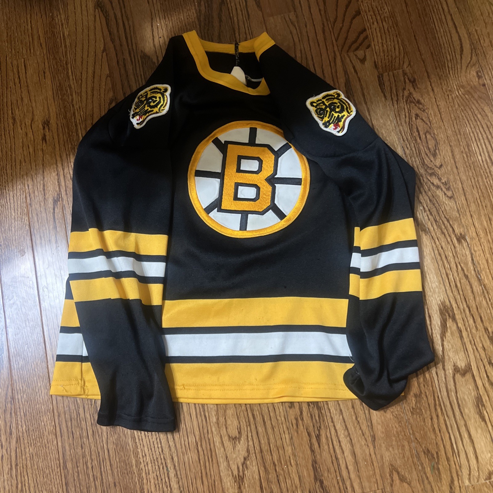 Vintage CCM Maska Boston Bruins Black Happy Gilmore NHL Hockey Jersey Mens M