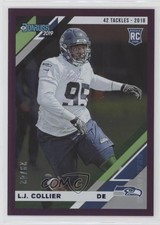 2019 Panini Donruss Rookies Stat Line Season 29/42 LJ Collier #263 0o6v