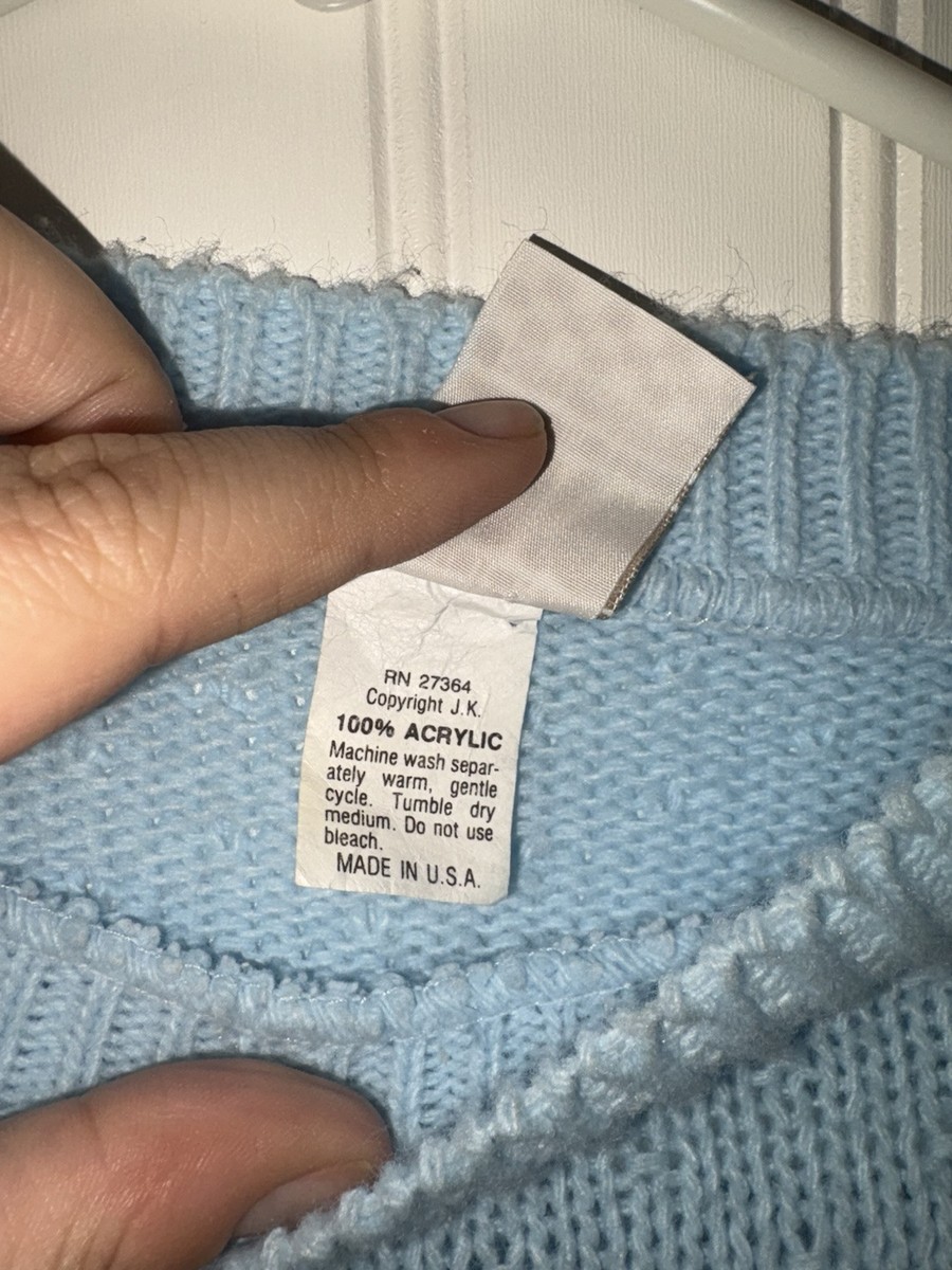 Vintage Jolie J.K. Knitwear Cottagecore Sweater Size Medium | eBay