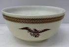 Pyrex USA Federal Eagle Gold Band 3 QT Mixing Bowl 479-B Mid-Century