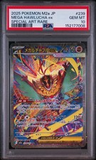 2025 POKEMON JAPANESE M2A-MEGA DREAM EX SPECIAL ART RARE MEGA HAWLUCHA EX PSA 10