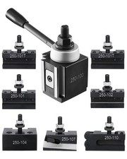VEVOR Schnellwechsel Stahlhalter 8-teilig-Set Werkzeughalter 152,4 bis 305 mm