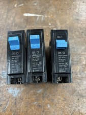 Lot of Three Westinghouse 15 Amp 120/240 Volt Circuit Breaker