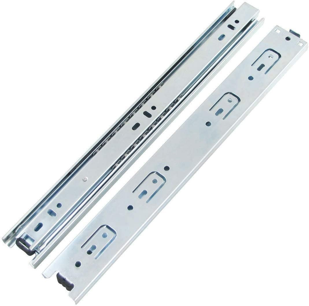 11 Inch Full Extension 3-Section Ball Bearing Drawer Slides Side Mount-image