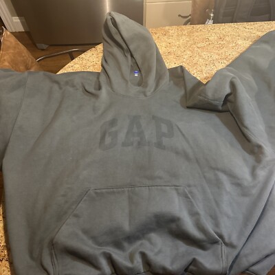 yeezy gap engineered by balenciaga dove hoodie Dark grey/olive XL