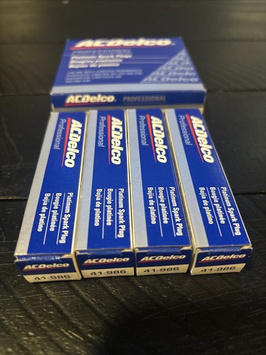 41-986 ACDelco 12571533 Juego de 4 bujías de platino - Imagen 1 de 4