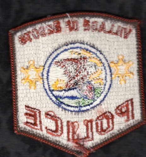 Desoto Illinois Police Patch - 2-5/8" x 3" - Picture 2 of 2