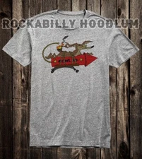 Hot Rod Tee T Shirt Drag Race Racing Speed Shop ACME Wile E Coyote