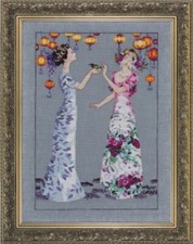 Mirabilia Cross Stitch Pattern - MD140 The Garden Party