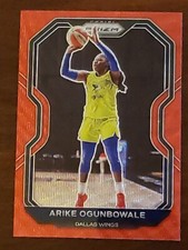 2021 Panini WNBA Prizm #79 Arike Ogunbowale Ruby Wave Prizm Dallas Wings