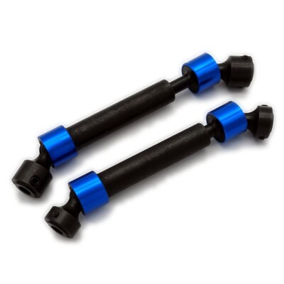 Hard Steel Main Driveshaft F and R for Axial 1/10 RBX10 Ryft AXI232051 AXI232052