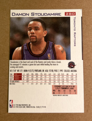 1997-98 Fleer #280 Damon Stoudamire Basketball Card | eBay