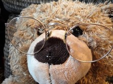 Ful Vue Eyeglasses Gold Spectacles Oblong Eye Glass Frame Vintage