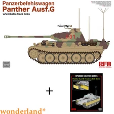 RYEFIELD RM5089 Panther Ausf.G Panzerbefehlswagen Track Links&Fender Side Skirts