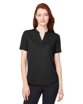 North End NE102W Short Sleeve Ladies Replay Recycled Polo