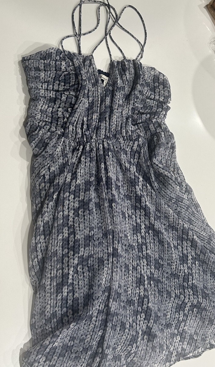 Robe Paillettes Argentée American Rag Taille S Neuve Avec étiquettes