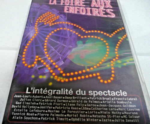 DVD LES ENFOIRES 2003 LA FOIRE AUX ENFOIRES  RESTOS DU COEUR DVD Etjo