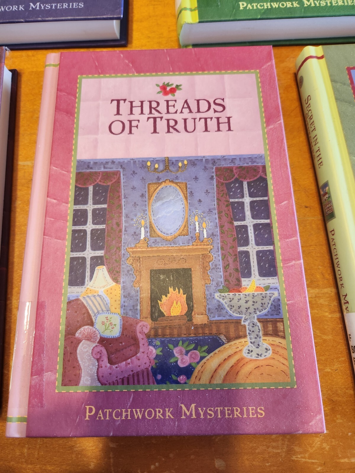 Patchwork Mysteries books 39 inspirational quilting fiction hardback