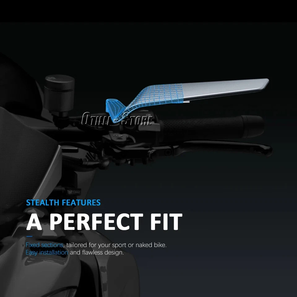 Espejos retrovisores laterales para BMW RnineT RNINET R NINE T R NineT Pure 17-24 Foto 4 de 4