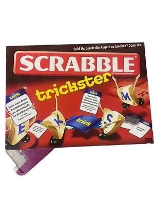 Scrabble Trickster Special-Edition Mattel 2010 Rarität Sammlung Retro selten - Bild 1 von 4