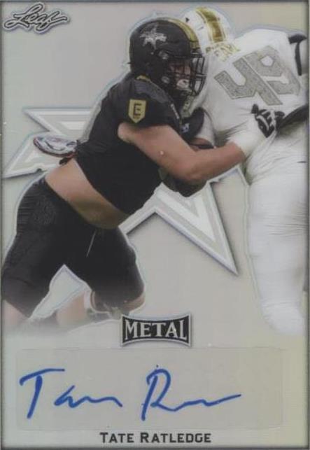 2020 Leaf Metal U.S. Army All-American Bowl Tate Ratledge #BA-TR1 - 1 of 1