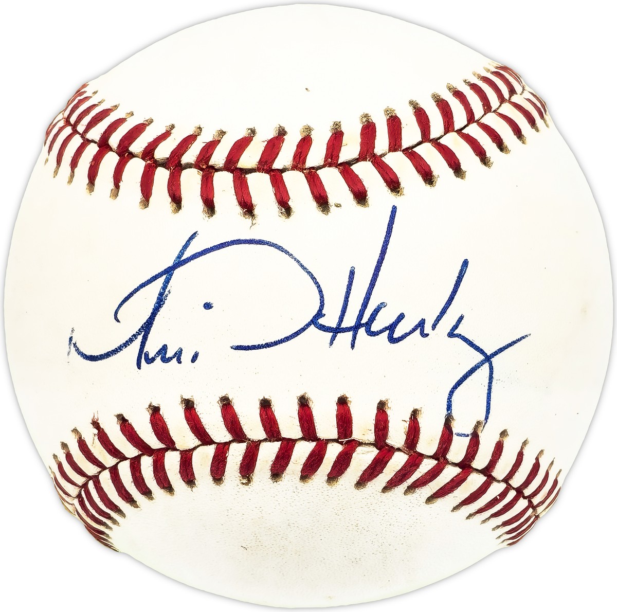 Mike Harkey Autographed Signed Official NL Baseball Chicago Cubs SKU #229705