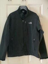 The North Face - Apex Bionic Black Softshell Jacket Full Zip Men  s Sz M EUC