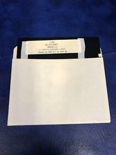 Vintage Software BITFONT on 5.25" Disk