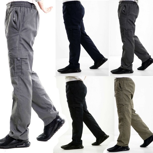Mens New Elasticated Cargo Combat 