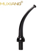2 Pcs Acrylic Bent Stem Replacement for 3mm Smoking Tobacco Pipe Mouthpiece