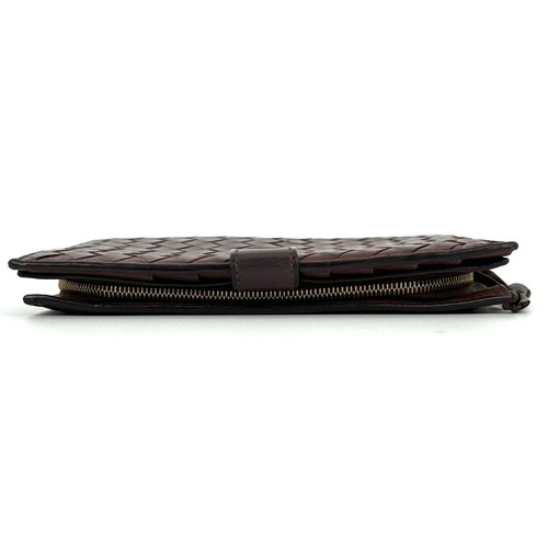 Bottega Veneta Intrecciato Lambskin Bifold Round Zip Authentic - Picture 10 of 13