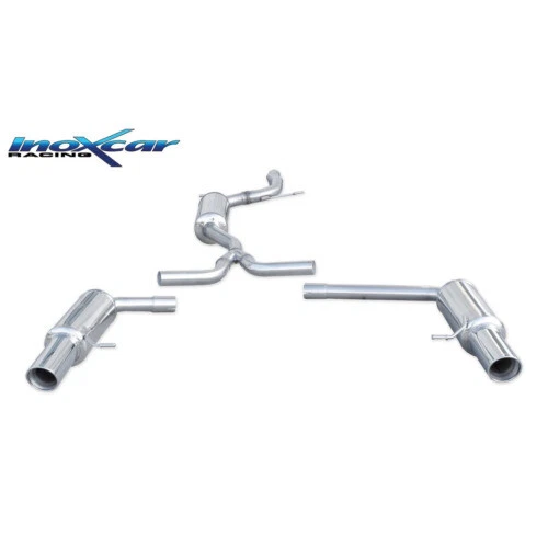 Silencieux d'échappement pour le côté avant pour véhicule