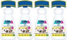 Image of 4x Dr. Beckmann Pet Stain & Odour Remover Carpet Upholstery Brush Safe 650ml