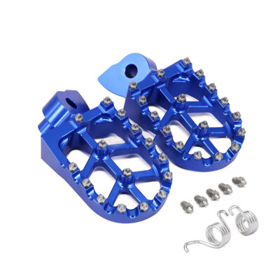 Foot Peg Footrest for   FX WR WRF YZ YZF 85 125 250 450 Dirt Bike Race Wide #E5