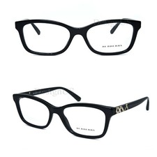 Burberry B 2249 3001 Butterfly Black size 52/16/140 Eyeglasses Made in Italy