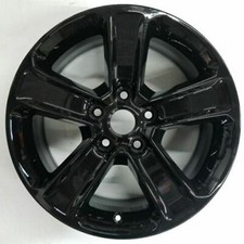 Jeep Wrangler Black Oem Wheel 18 18x7.5 2019-2023 Factory Original Rim 9255 Jeep Wrangler Black Oem Wheel 18 18x7.5 2019-2023 Factory Original Rim 9255