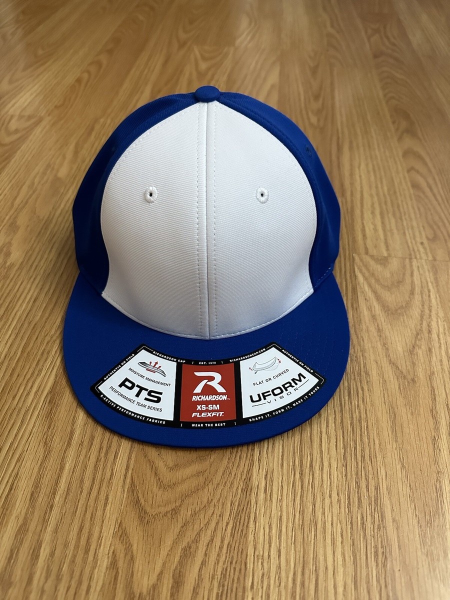 Option Form Cap Form Online Youth Baseball Hat White And Blue Size