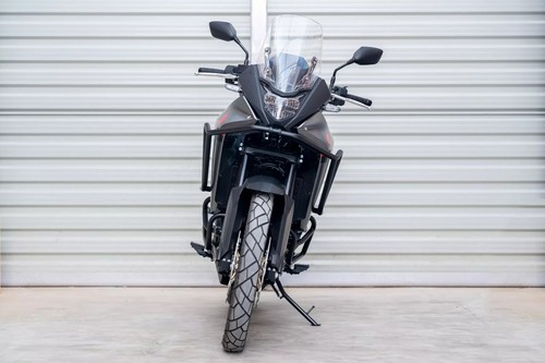 HONDA XL 750V TRANSALP 750 ENGINE CRASH BARS BAR GUARD SET SIDE PROTECTOR silver - Zdjęcie 8 z 10